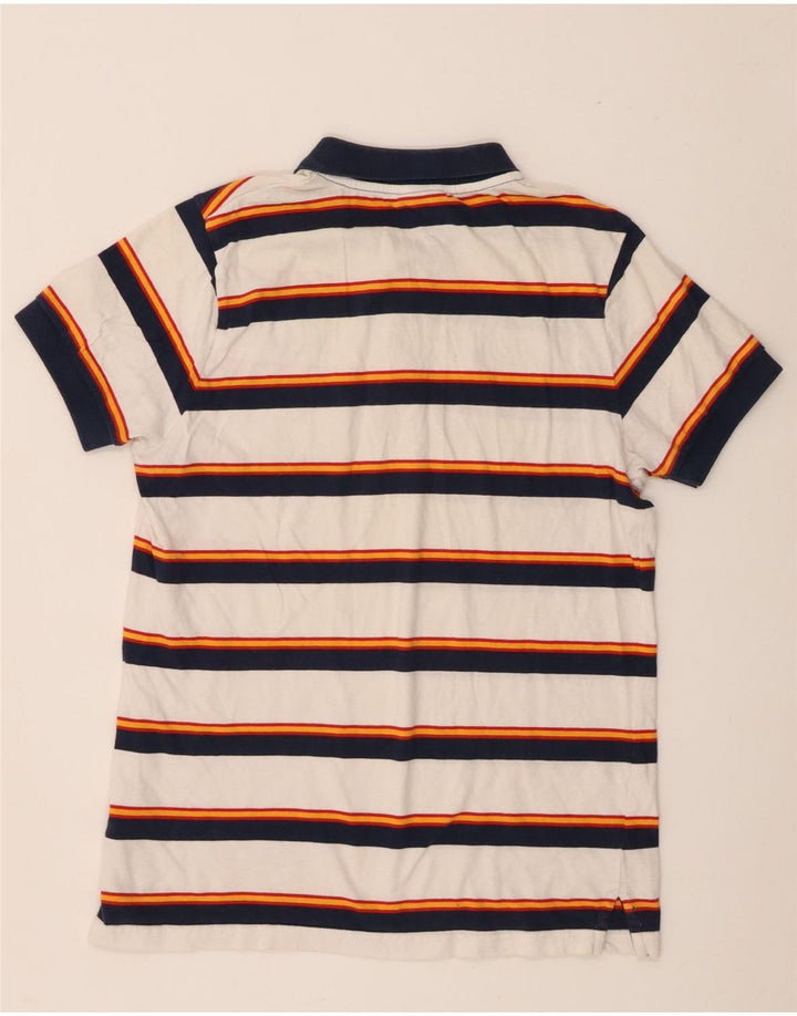 Męska koszulka polo Ellesse w małe białe paski, bawełniana