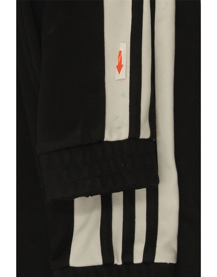 Adidas Męska bluza dresowa Aeroready, mała, czarna, poliestrowa