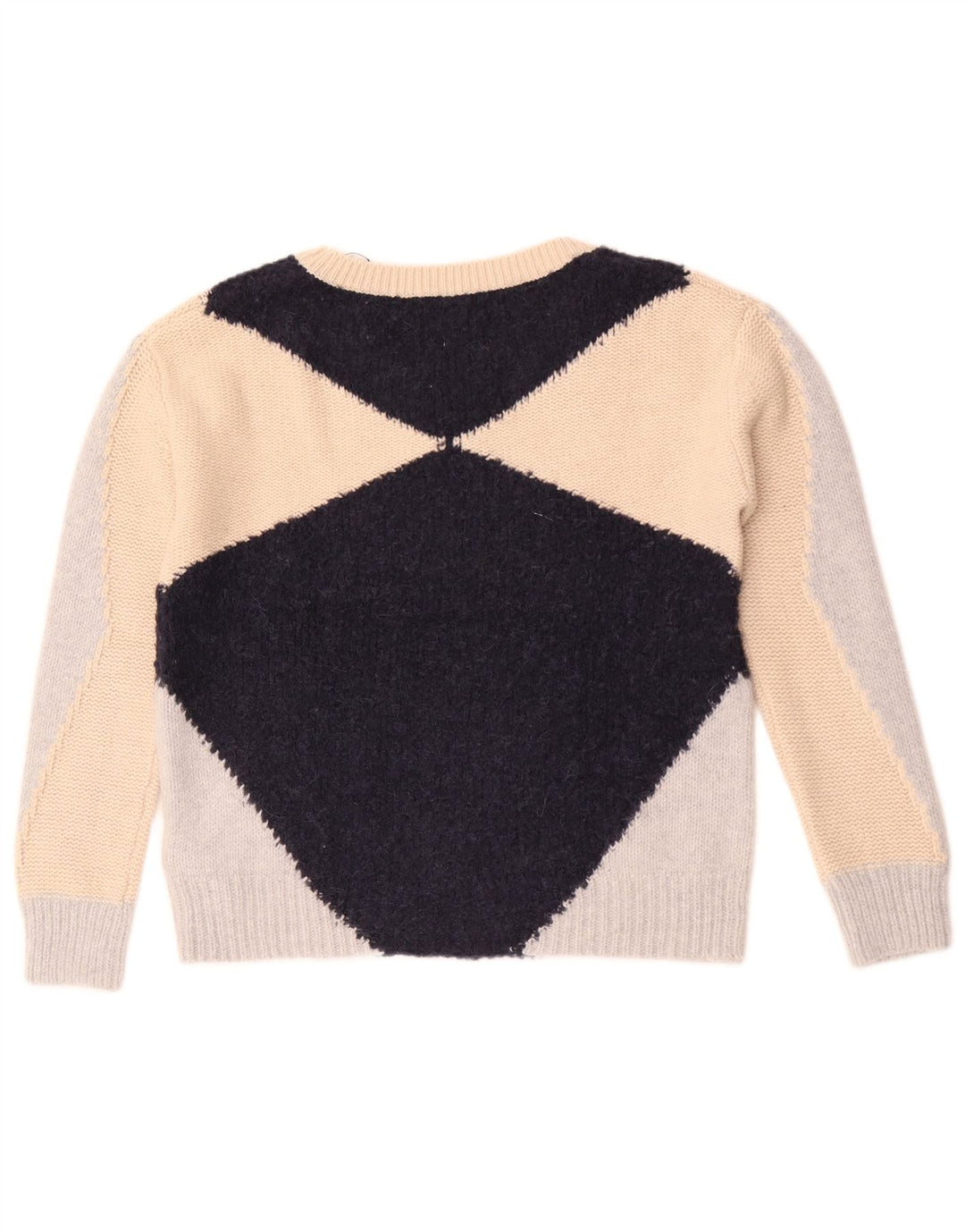 Sweter damski Massimo Dutti z dekoltem w łódkę, UK 10, mały, wielokolorowy