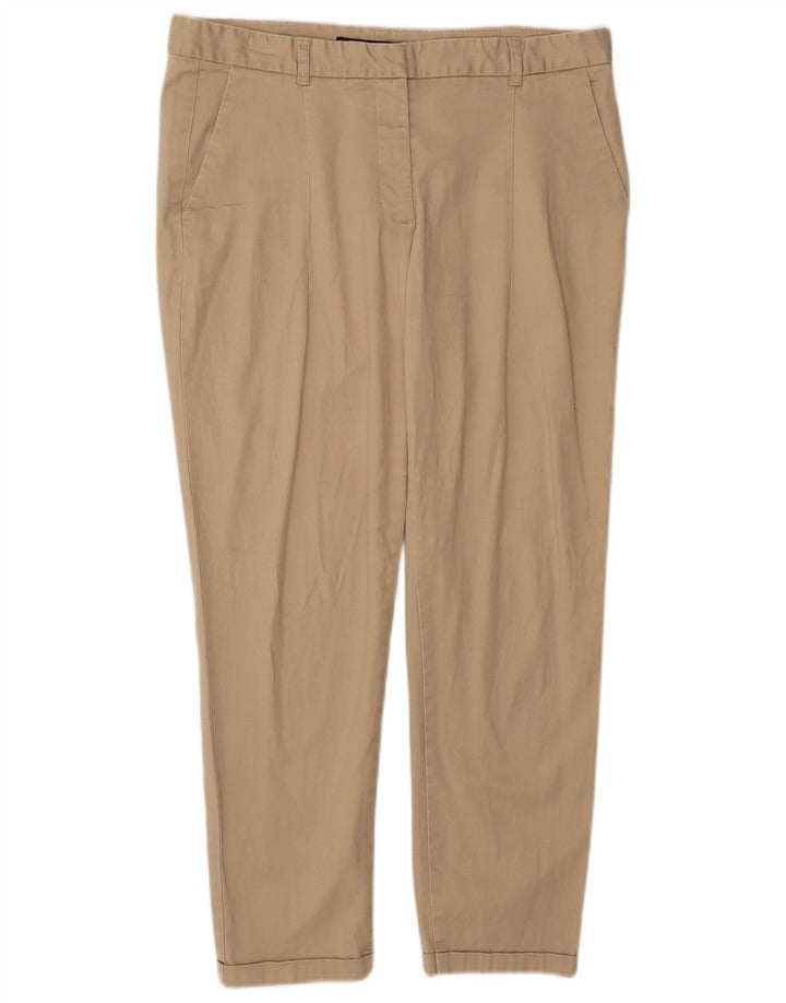 Spodnie damskie Zara Slim Chino EU 40 Medium W30 L25 Beżowe