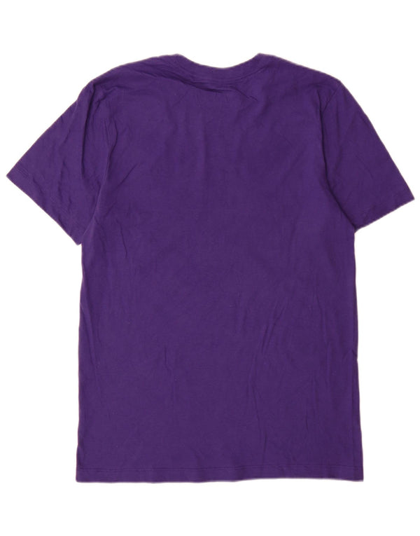 Nike Mens LSU Tigers Graphic T-Shirt Top Small Purple Cotton