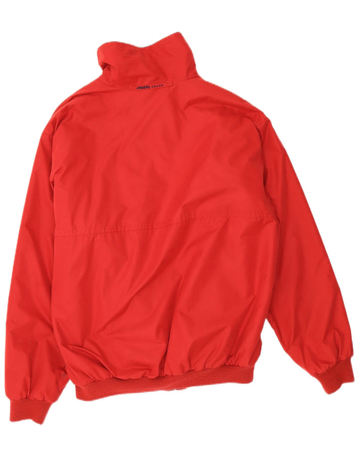 Męska kurtka bomber Musto UK 42 XL, czerwony poliester