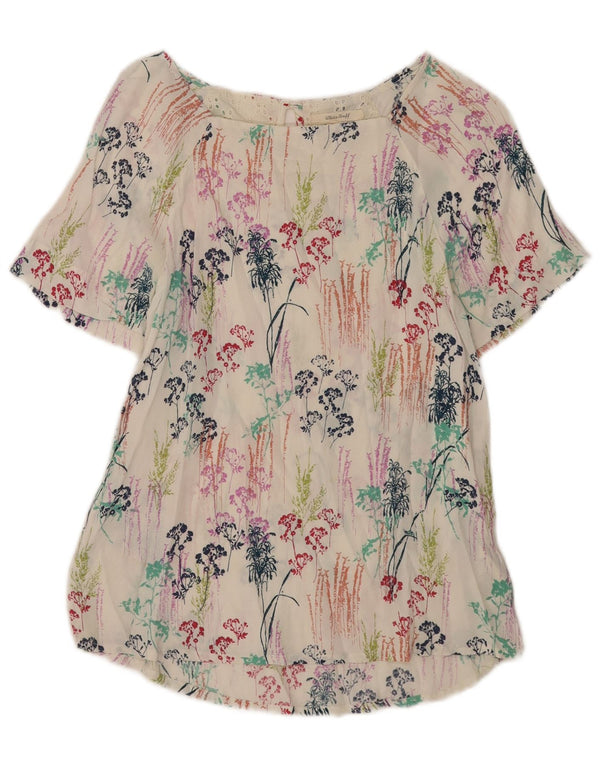 Bluzka damska White Stuff Top UK 10 Small Floral Wiskoza