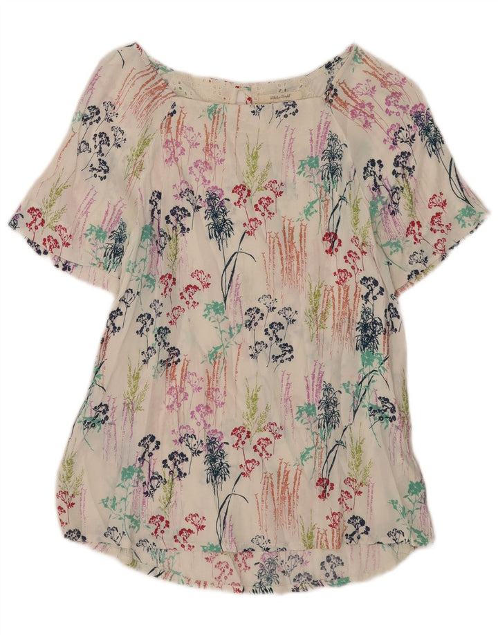 Bluzka damska White Stuff Top UK 10 Small Floral Wiskoza