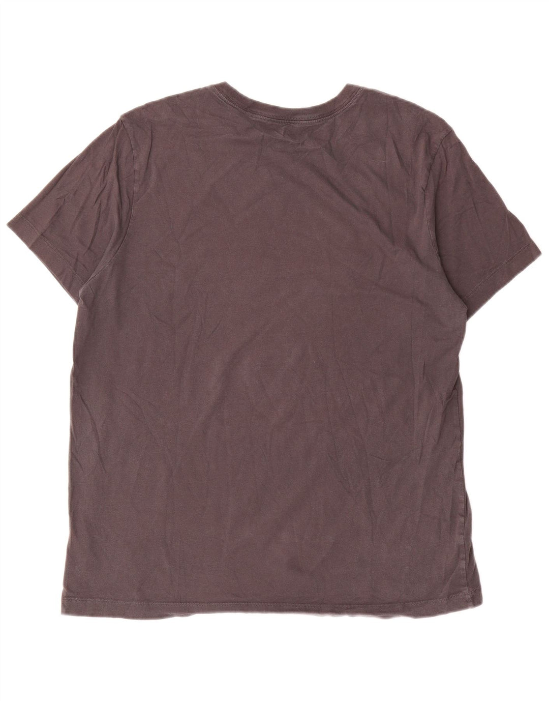 Męski T-shirt z grafiką Nike, duży, szary, bawełniany