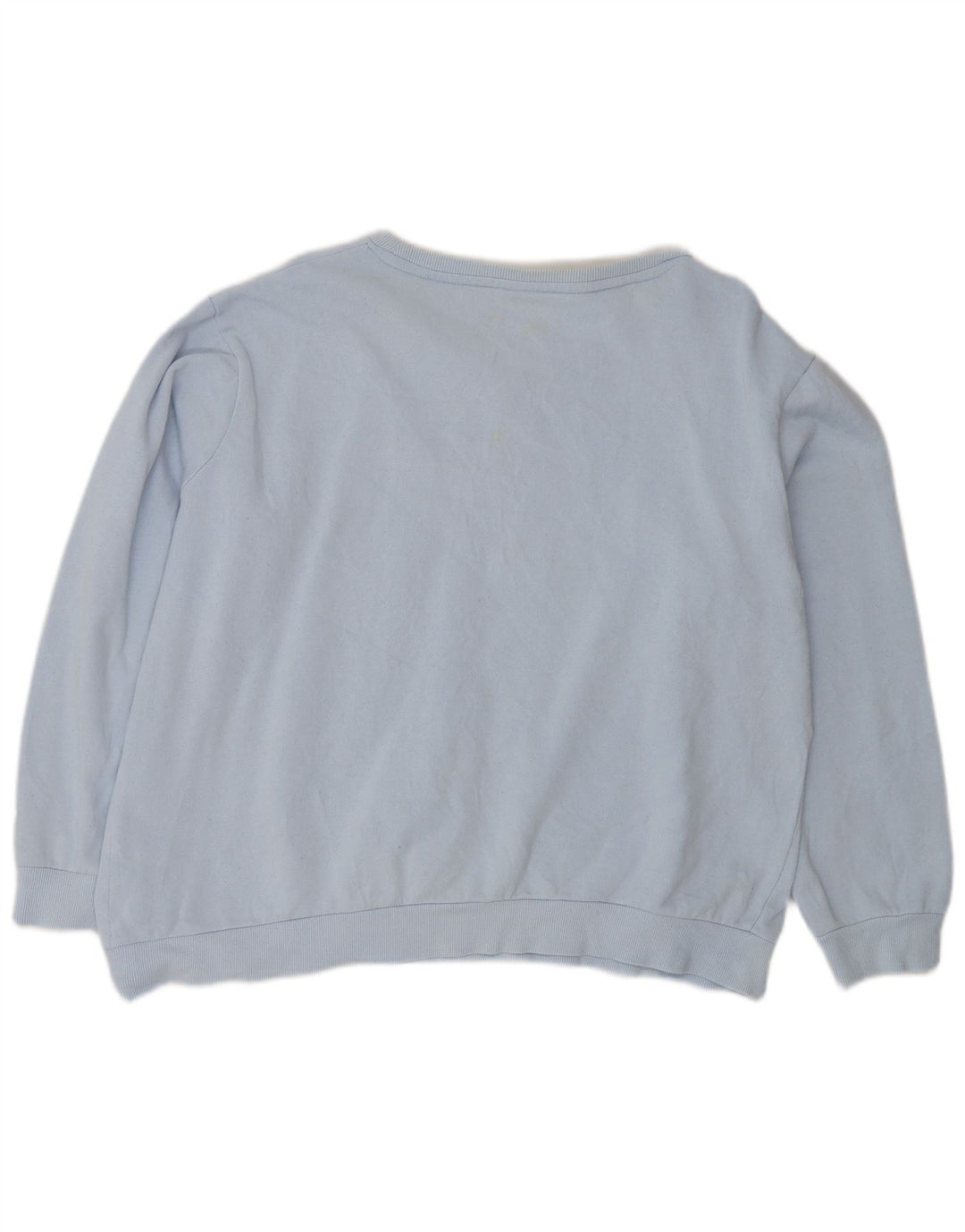 Bluza damska Fila Oversize Crop Graphic Jumper UK 16, duża niebieska