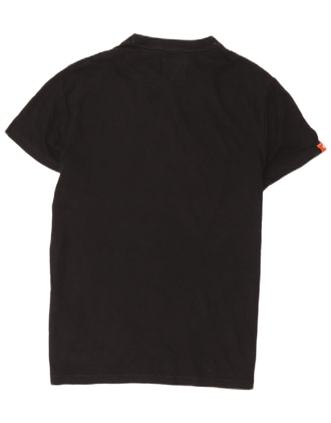 T-shirt męski Superdry, bawełniany, średni czarny