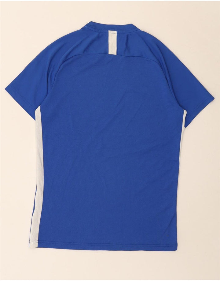 T-shirt męski Nike, średni niebieski, blok kolorów