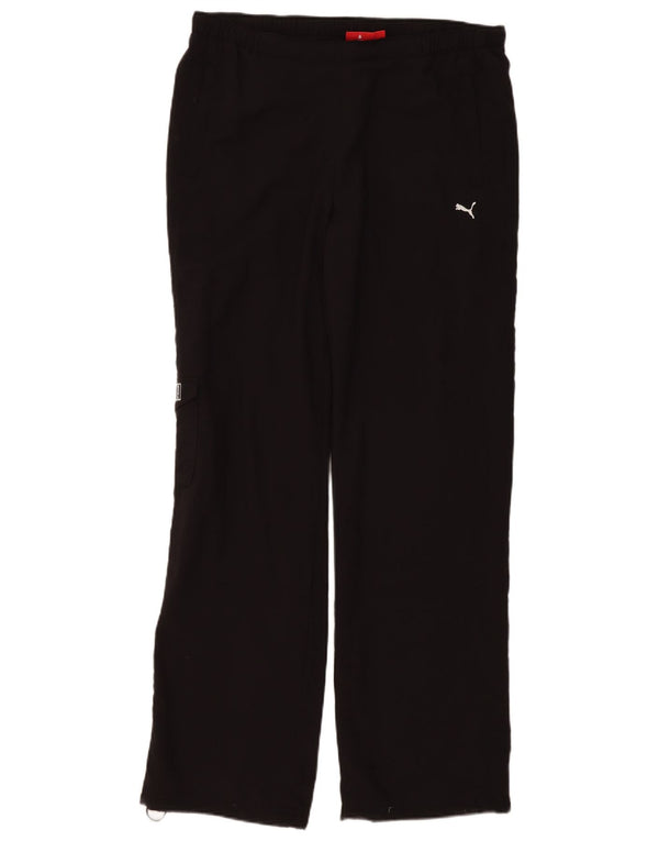 Damskie spodnie dresowe Puma Cargo UK 18 XL, czarny poliester