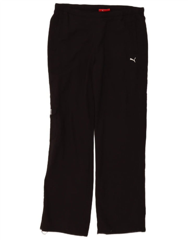 Damskie spodnie dresowe Puma Cargo UK 18 XL, czarny poliester
