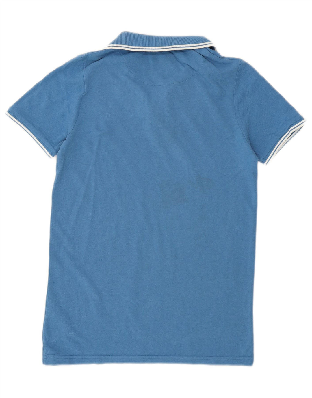 PENGUIN Boys Polo Shirt 12-13 Years Blue Cotton