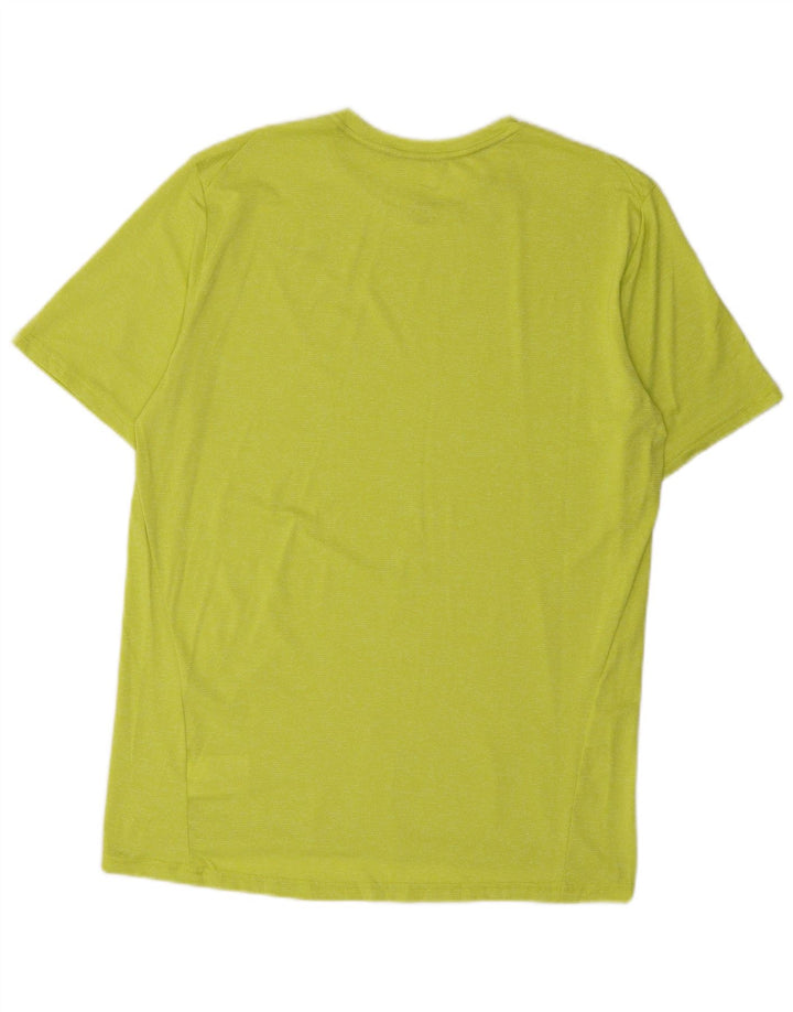 Męski T-shirt Nike Dri Fit, duży, zielony, poliester