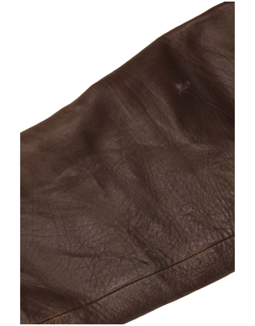 Damska kurtka skórzana VINTAGE UK 14 Średni brąz Argyle/Diamentowa skóra