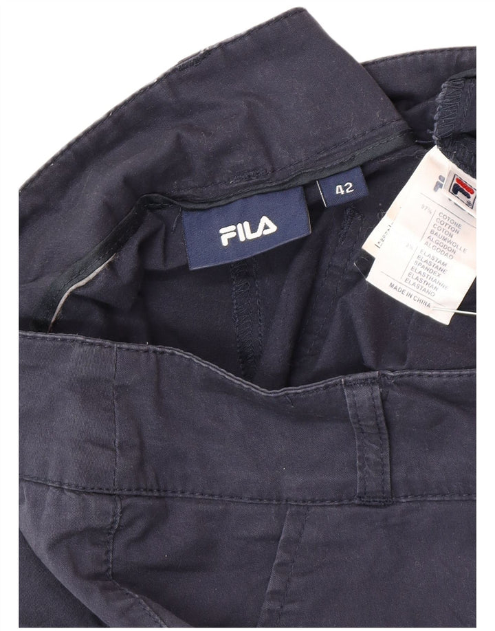 Damskie spodenki Chino Fila IT 42 Medium W30 Granatowa bawełna