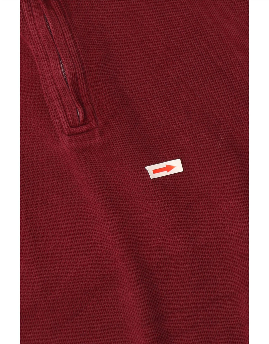 Męski sweter Marks & Spencer w kolorze niebieskim Harbor, średni burgund
