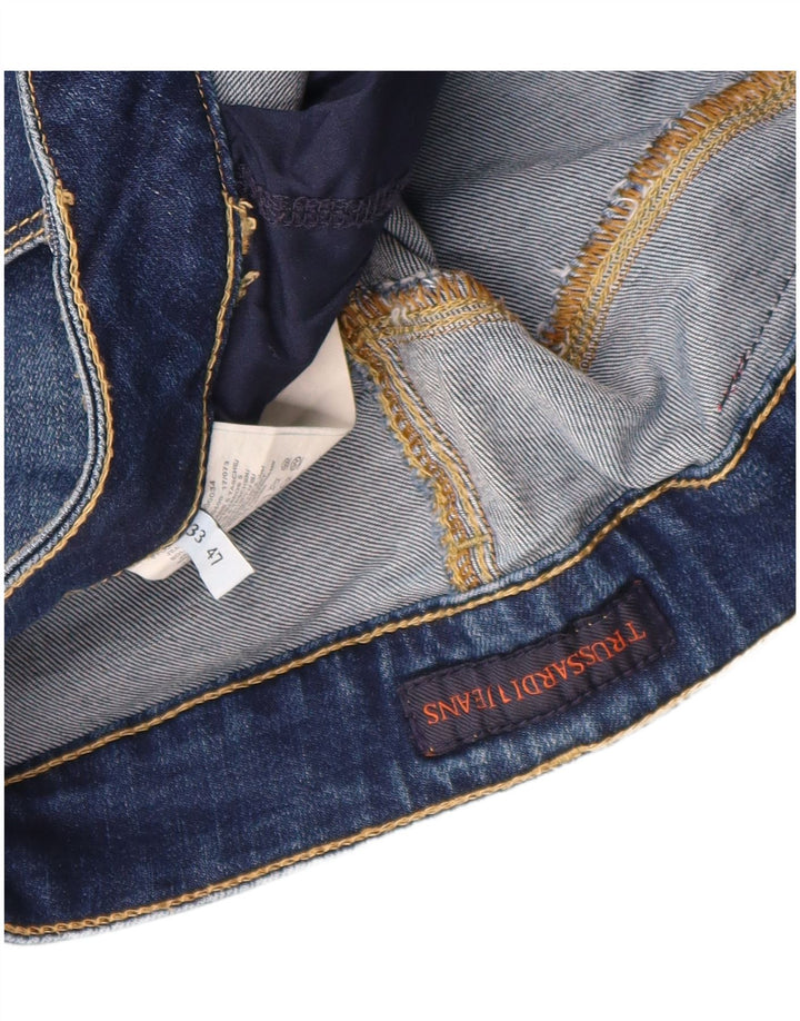 Dżinsy damskie Trussardi W33 L27 Niebieskie bawełniane