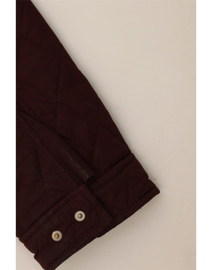 Męska pikowana kurtka Zara UK 44 2XL Burgundowa