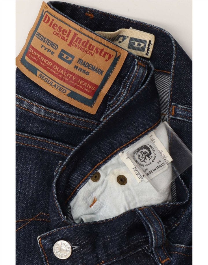 Damskie jeansy Bootcut Diesel W28 L28 Granatowe, bawełniane