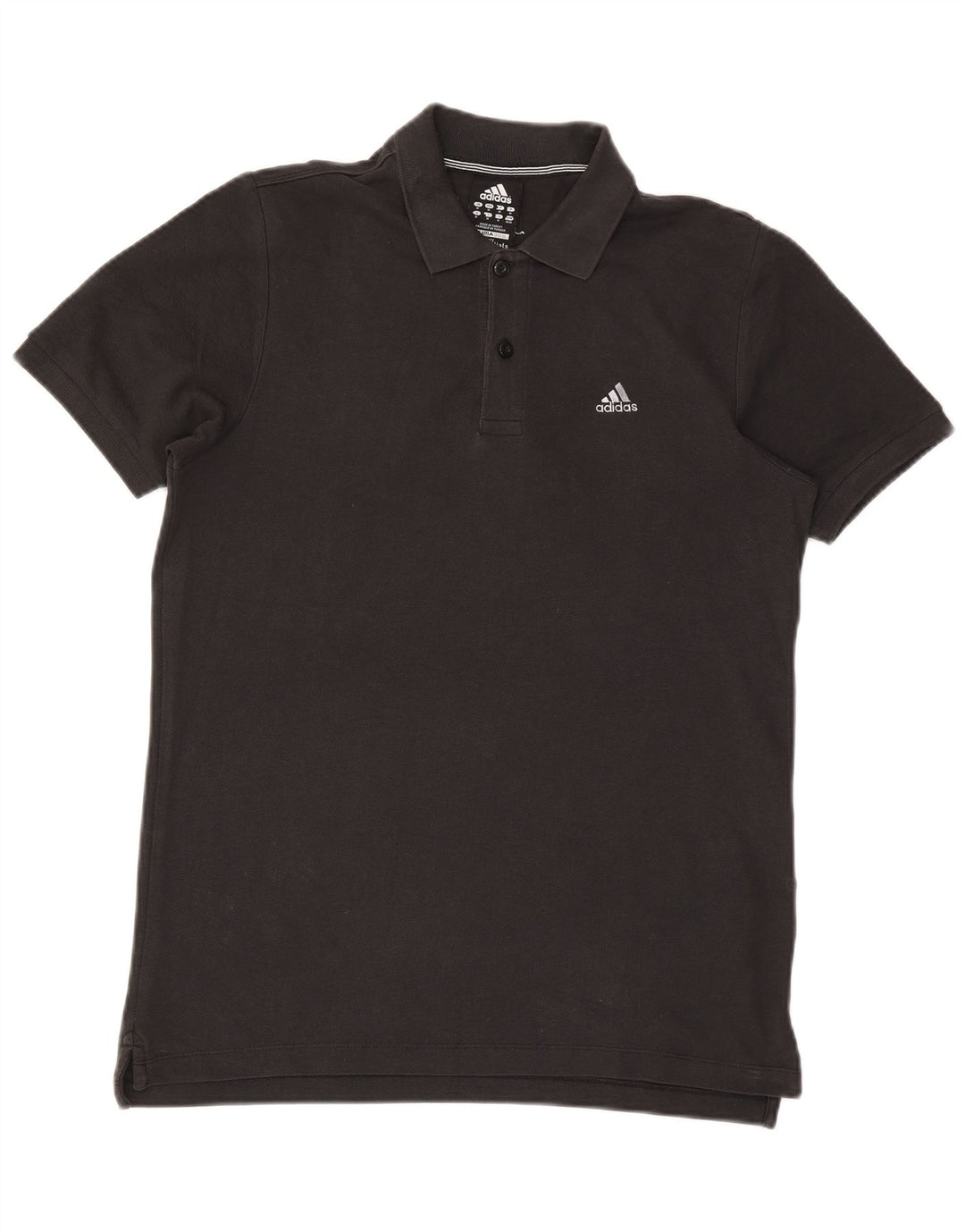 Męska koszulka polo Adidas Clima 365, średnia czarna, bawełniana