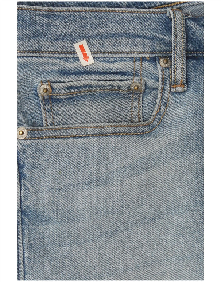 HOLLISTER Mens Super Skinny Jeans W32 L30 Blue Cotton