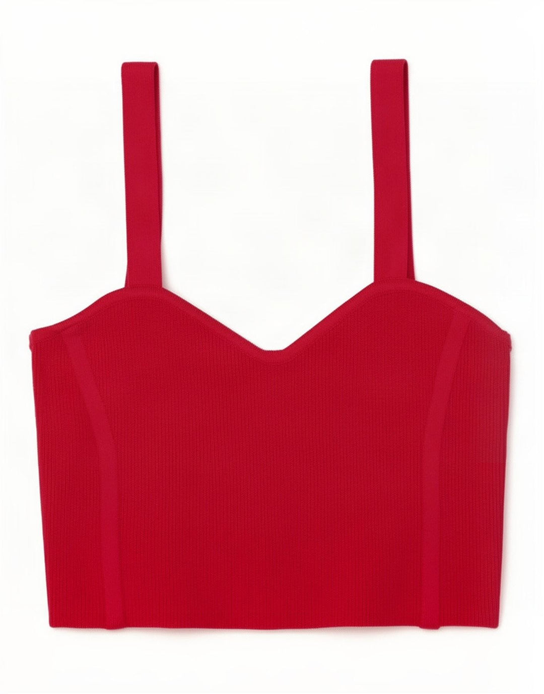 Damski dzianinowy krótki top Zara UK 12, średni różowy nylon
