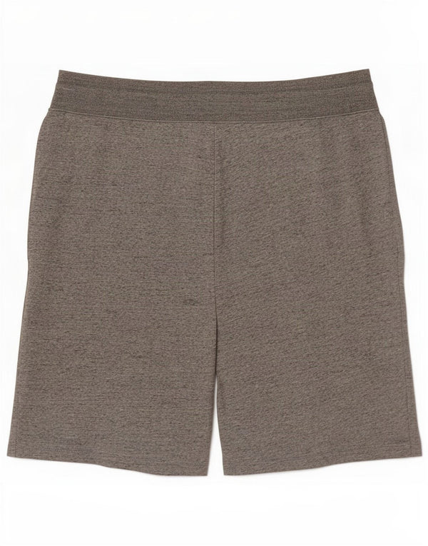 Damskie spodenki sportowe Eddie Bauer UK 16, duże, szare, nakrapiane, bawełniane