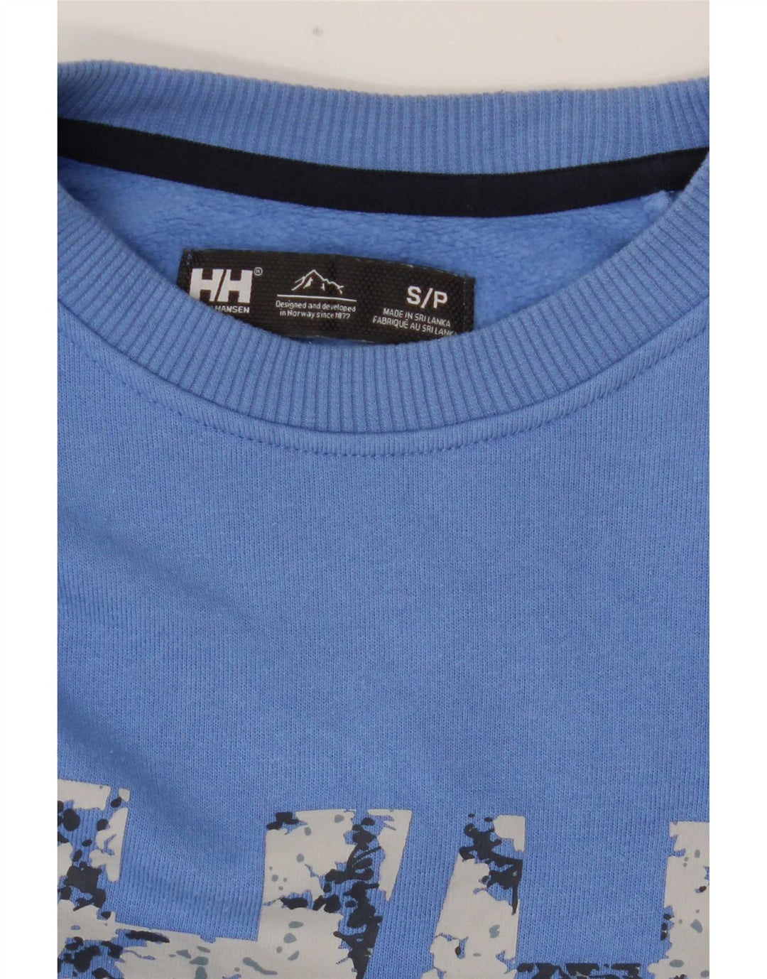 Damska bluza z grafiką Helly Hansen UK 10 Small Blue