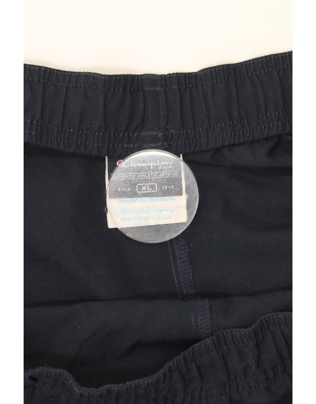CHAMPION Mens Sport Shorts XL  Navy Blue Polyester
