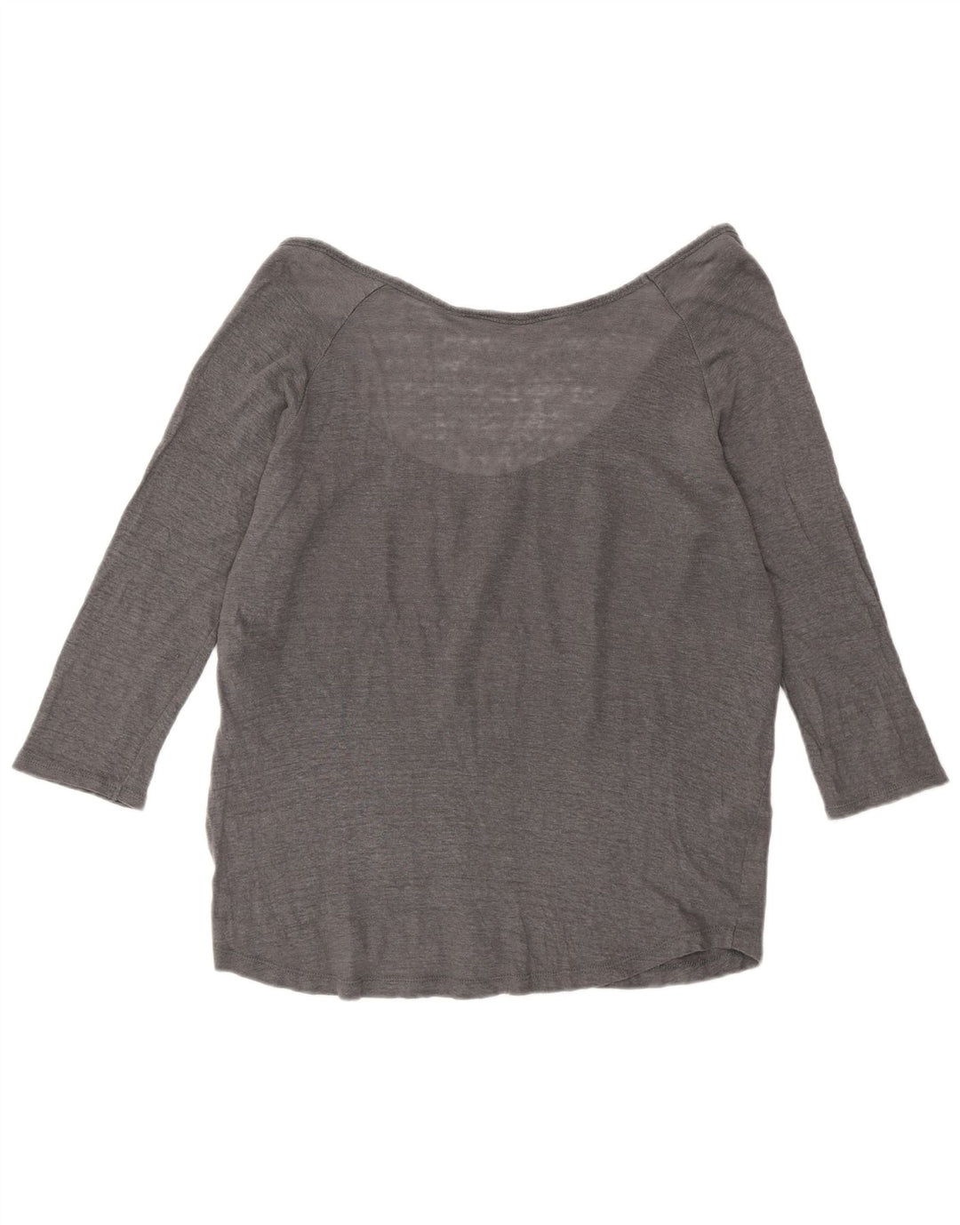 Top damski Zara z rękawem 3/4, UK 16, duży, szary