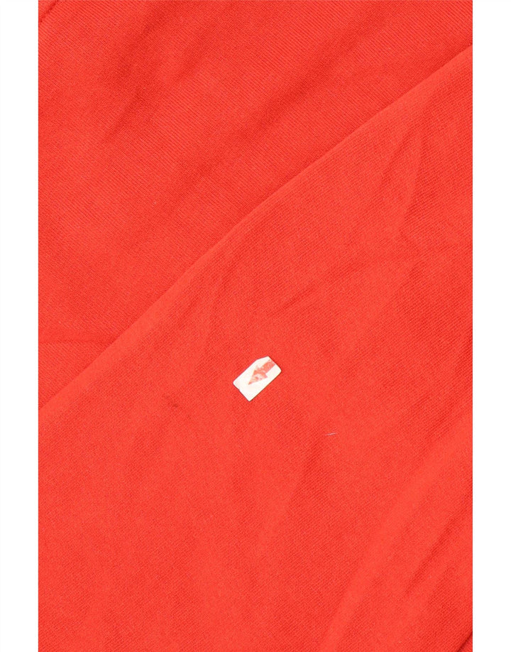 Męska bluza dresowa Fila, średnia czerwona, bawełniana