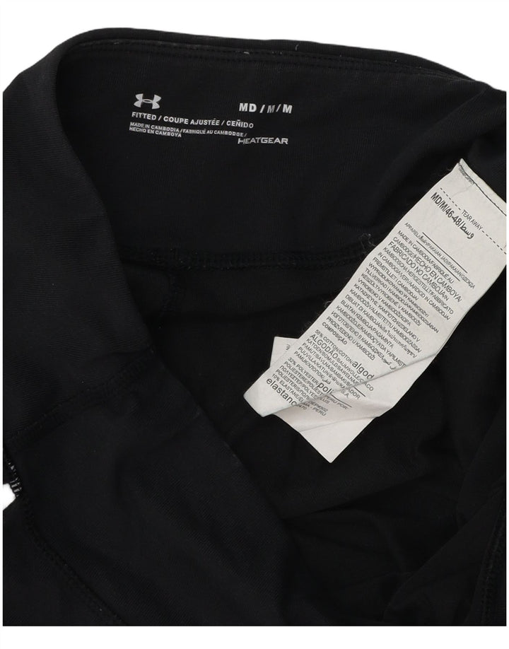 Damskie legginsy UNDER ARMOUR Heat Gear UK 12 w kolorze średniej czerni