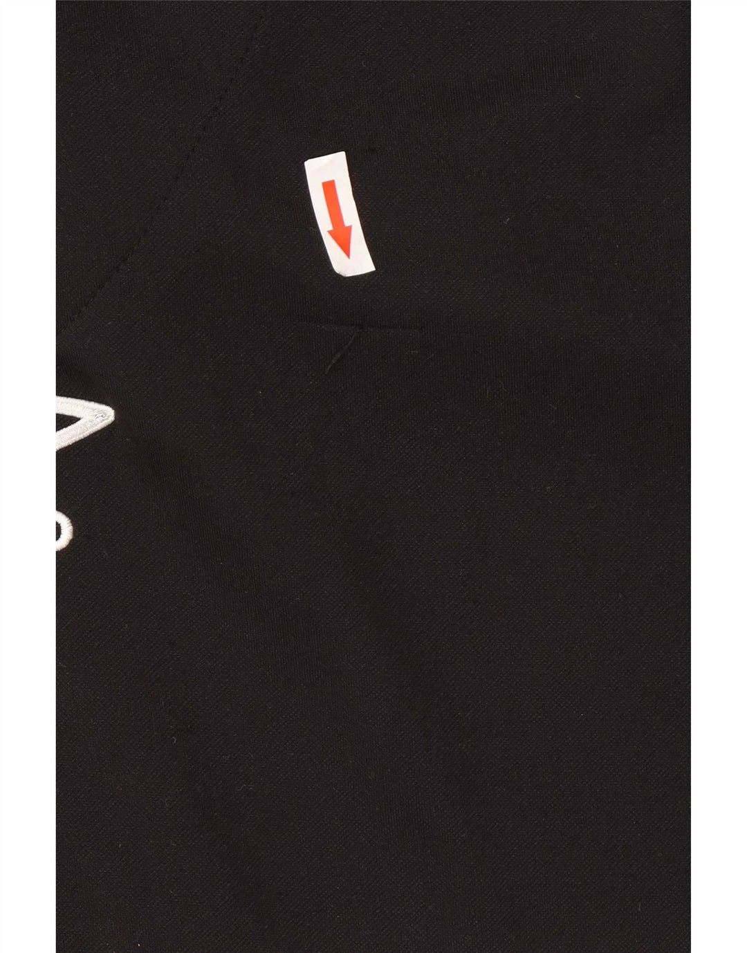 Męski dres z zamkiem błyskawicznym Umbro, duży, czarny poliester