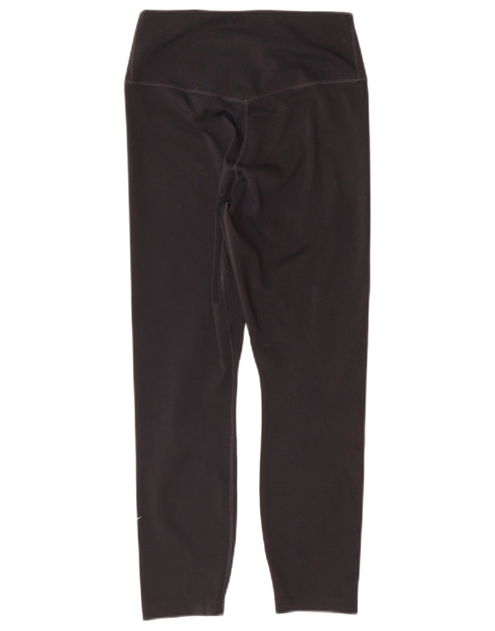 NIKE Womens Dri Fit Leggings UK 6 XS Black Polyester