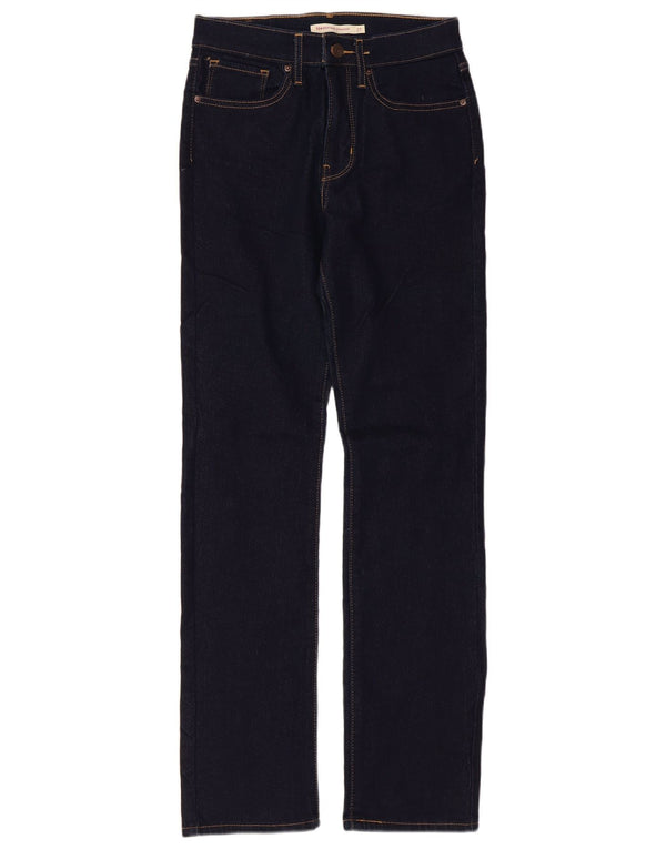 Damskie dżinsy Levi's 724 z wysokim stanem W27 L30 Granatowa bawełna