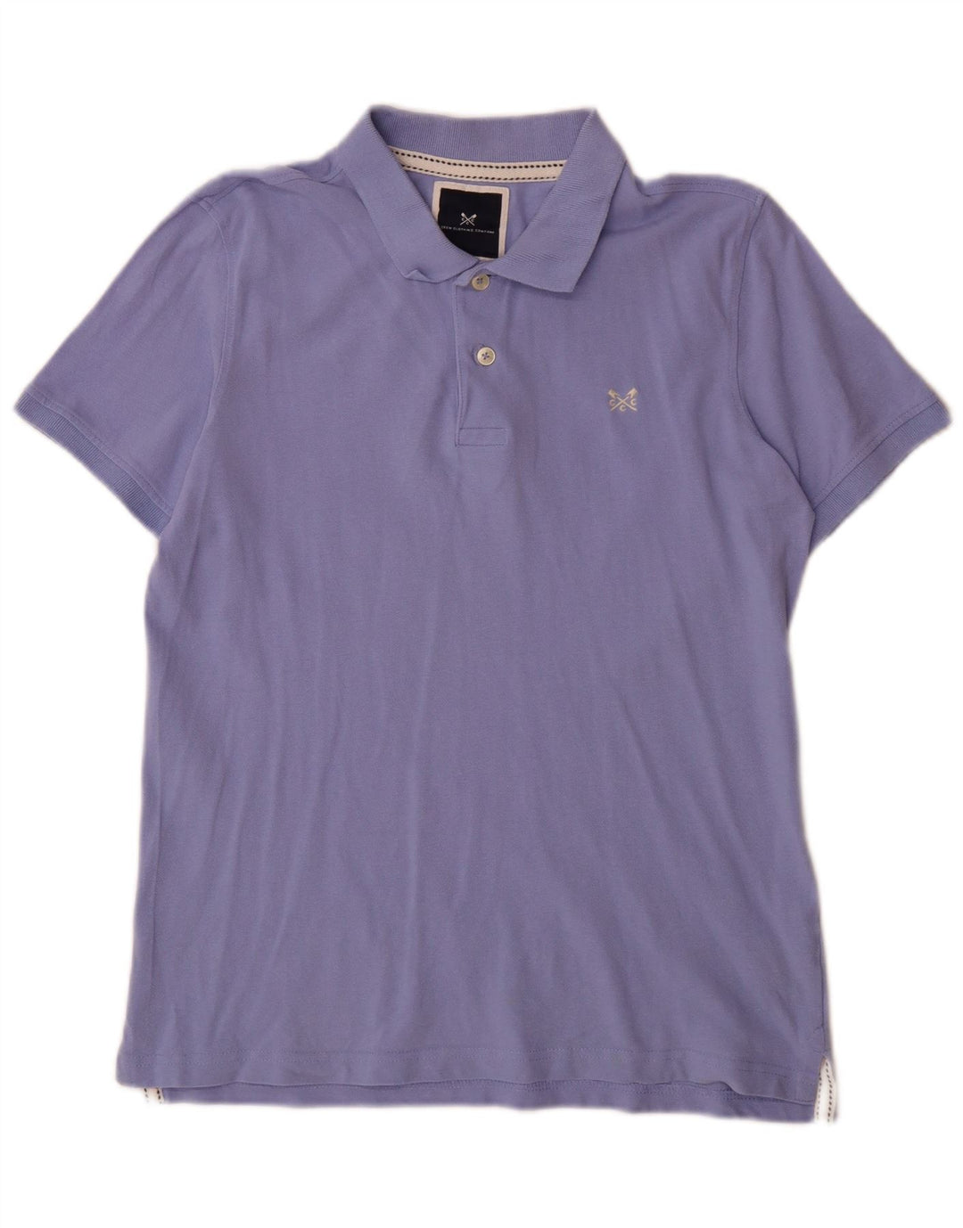 Męska koszulka polo Crew Clothing Średni fiolet, bawełna