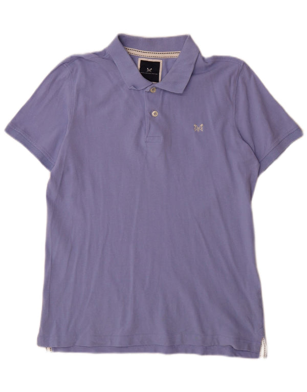 Męska koszulka polo Crew Clothing Średni fiolet, bawełna
