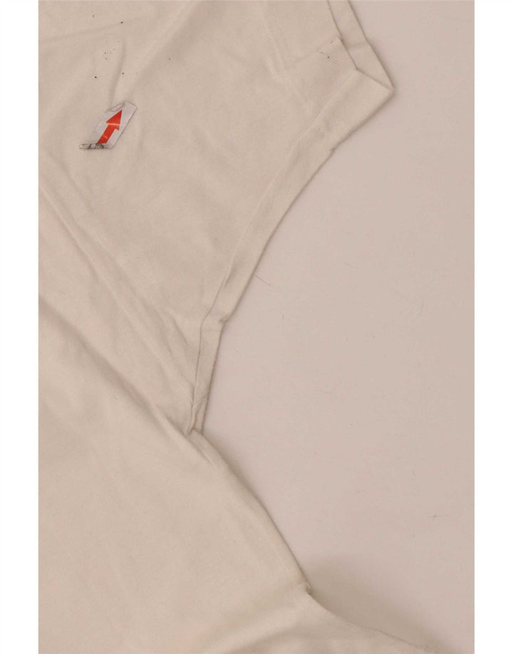 Męska koszulka polo Sergio Tacchini, średnia biała, geometryczna