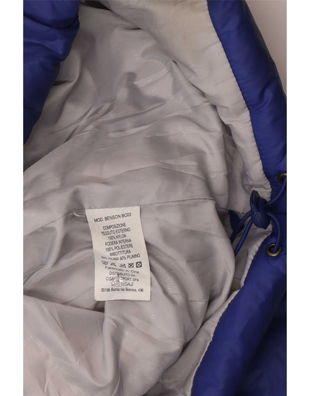 Męska ocieplana kurtka Best Company UK 38, średni niebieski nylon