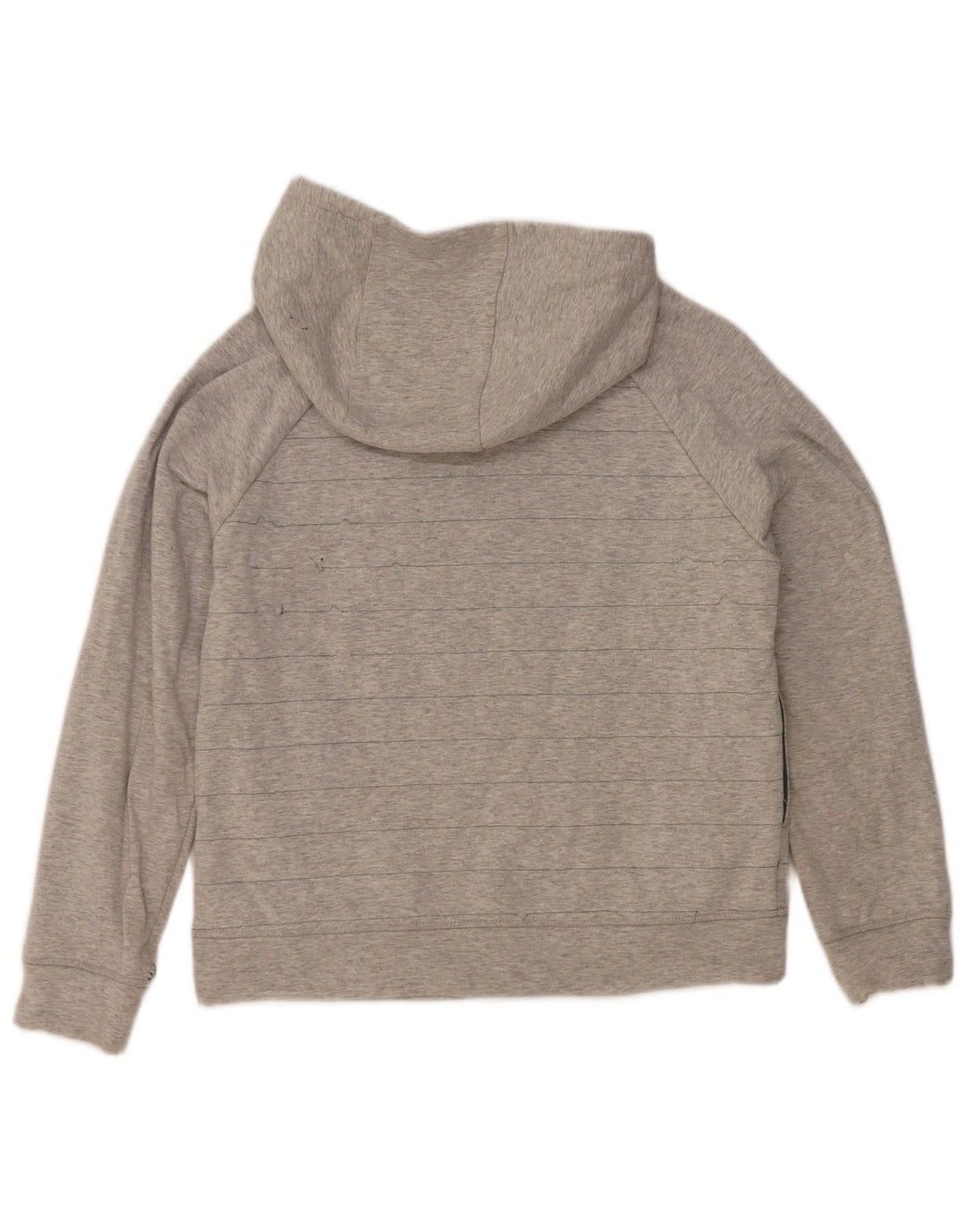 Damski sweter oversize z kapturem Hurley UK 10 w małe szare paski