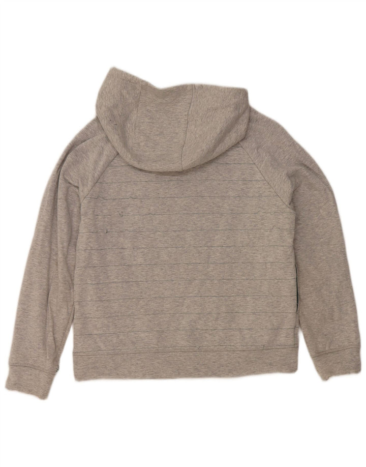 Damski sweter oversize z kapturem Hurley UK 10 w małe szare paski
