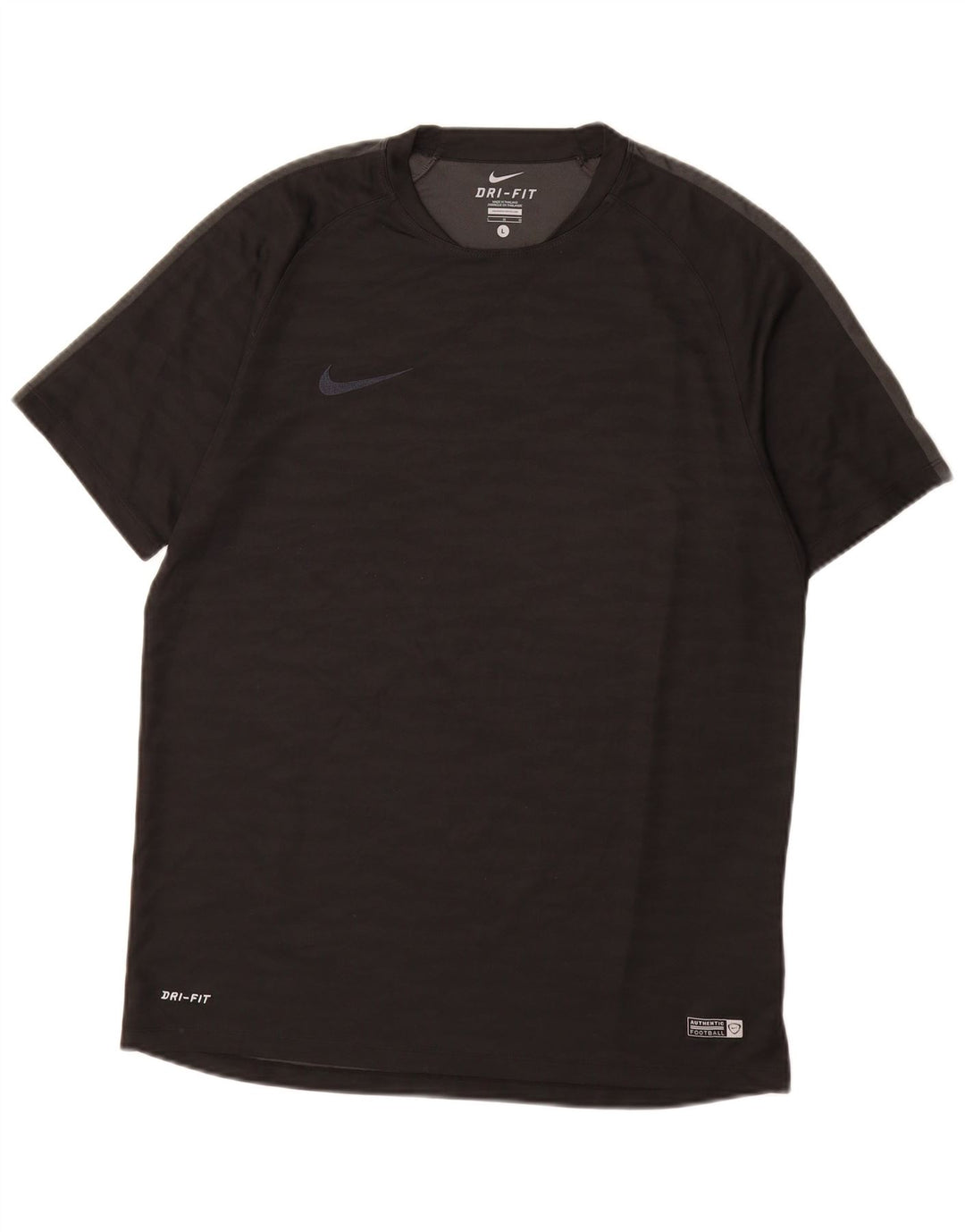 Męski T-shirt Nike Dri Fit, duży, czarny, poliestrowy