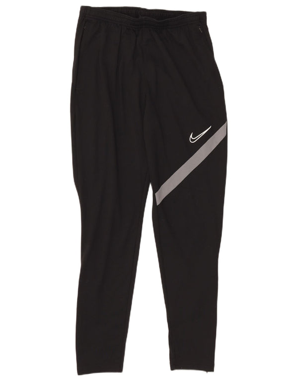 Męskie spodnie dresowe Nike Dri Fit, poliester w kolorze średniej czarnej kolorystyki