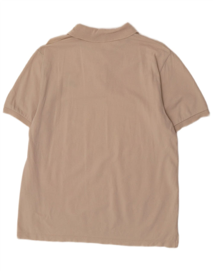 Męska koszulka polo Nike, duża, beżowa