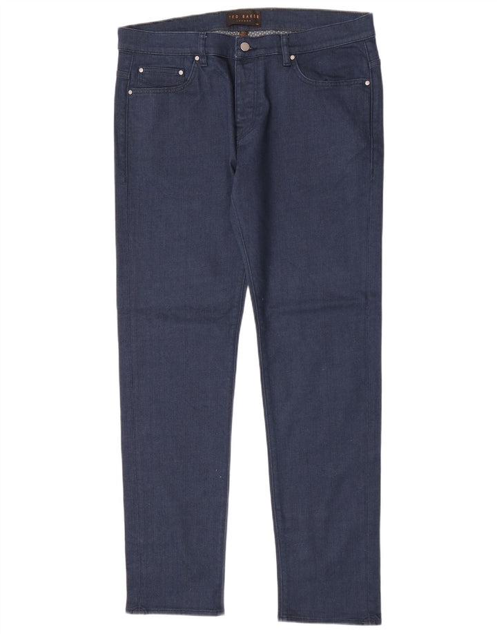 Jeansy męskie Ted Baker W36 L32 Granatowe, bawełniane