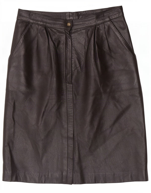 Spódnica skórzana damska Maxime IT 42 Medium W26 Czarna