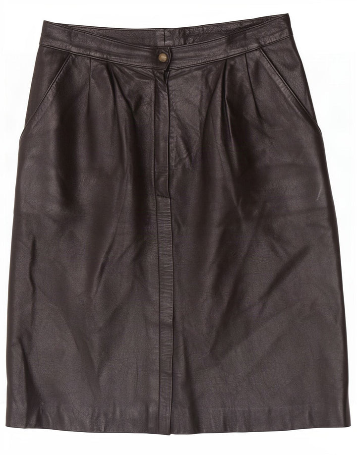 Spódnica skórzana damska Maxime IT 42 Medium W26 Czarna