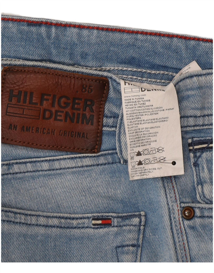 Damskie jeansy slim fit Tommy Hilfiger W29 L32 Niebieskie bawełniane