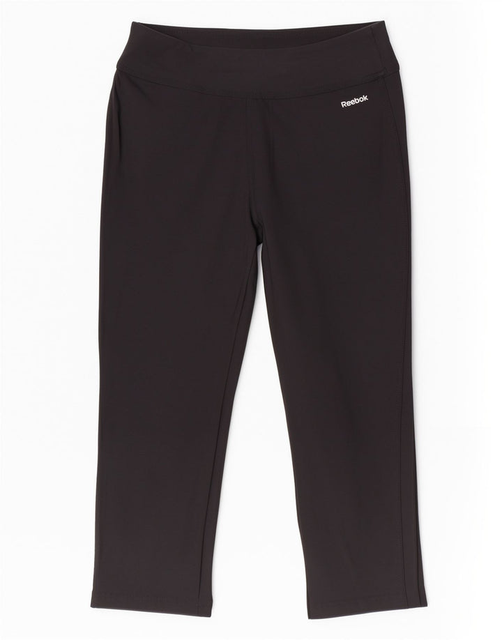 Damskie spodnie dresowe Reebok Capri UK 12, średnie czarne