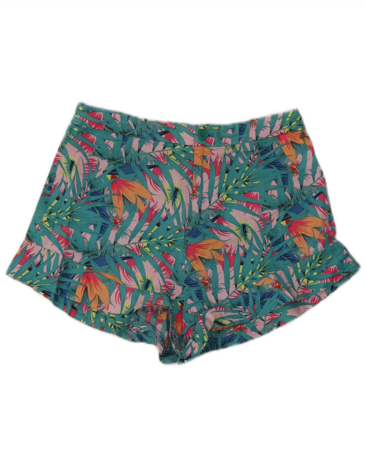 Spodnie damskie PEPE Jeans, małe, W27, wielobarwna, bawełniana w kwiaty