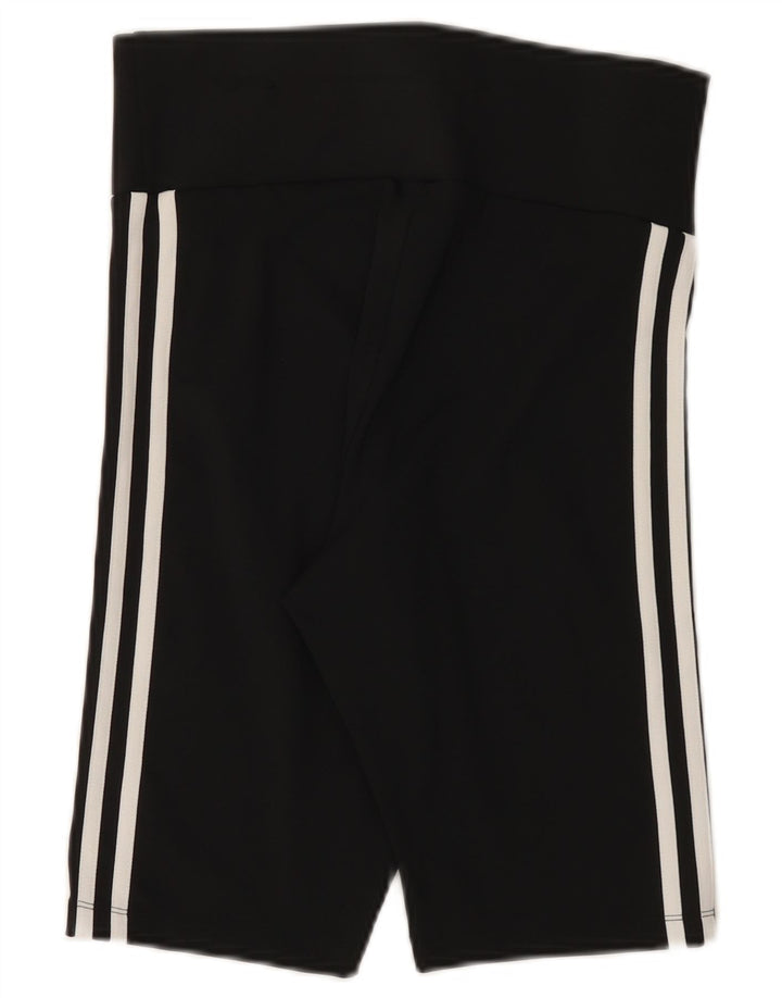 Damskie spodenki sportowe ADIDAS UK 12, średni czarny poliester